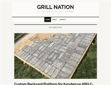Tablet Screenshot of grillnation.com